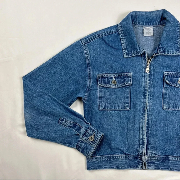 Y2K Old Navy Cropped Denim Jacket - Picture 5 of 9